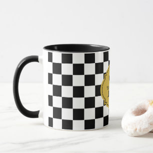 Benutzerdefinierter Anfangsname Elegantes Stylisch Tasse