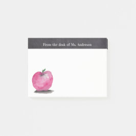 Benutzerdefinierter Aquarell vom Schreibtisch des  Post-it Klebezettel