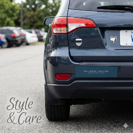 Benutzerdefinierter Arbeitsname und Name Autoaufkl Autoaufkleber