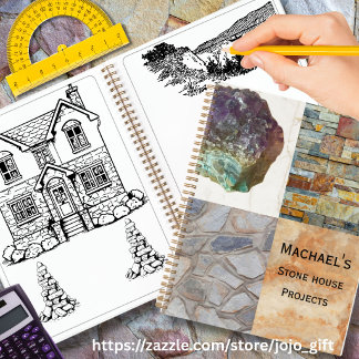 Benutzerdefinierter Architektur-Zeichner Inspirier Notizbuch