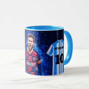 Benutzerdefinierter Argentinien-Trikot-Becher – Fu Tasse