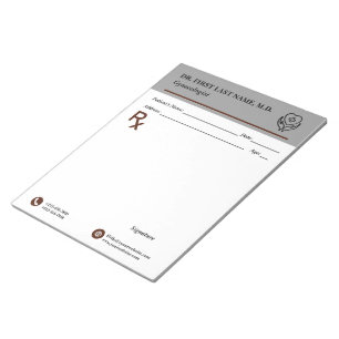 Benutzerdefinierter Arzt Rezept Notizblock Editier