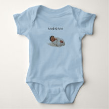 Benutzerdefinierter Baby-Foto-Body Worth The Wait