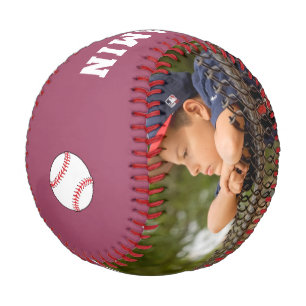 Benutzerdefinierter Baseball für Kinder Name Numme