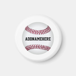 Benutzerdefinierter Baseball Magnet