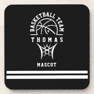 Benutzerdefinierter Basketball-Getränkecoster mit Getränkeuntersetzer