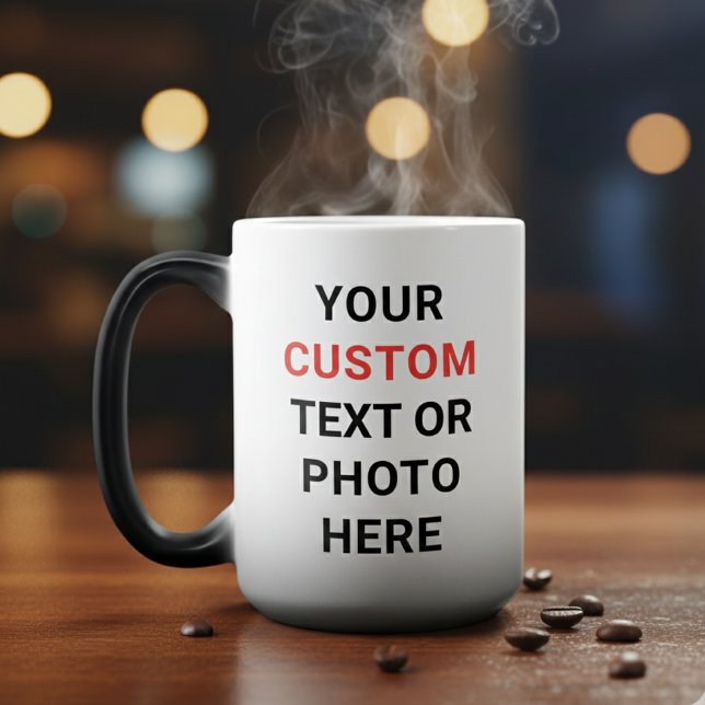 Benutzerdefinierter Becher | Text, Foto, Logo oder Verwandlungstasse (Von Creator hochgeladen)