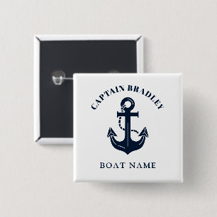 Benutzerdefinierter Bootsname und nautische Identi Button