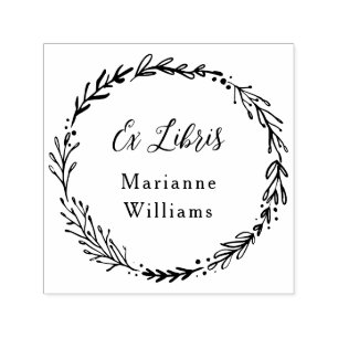 Benutzerdefinierter botanischer Name des Wraths Ex Permastempel