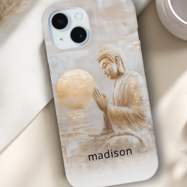 Benutzerdefinierter Buddha Case-Mate iPhone Hülle (Custom Buddha Case-Mate iPhone Case with your name or text.)