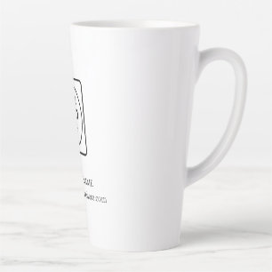 Benutzerdefinierter Business-Logo-Werbe-Latte-Mug Milchtasse