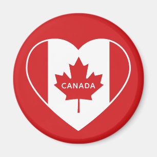 Benutzerdefinierter CANADA-Liebe-Magnet Magnet