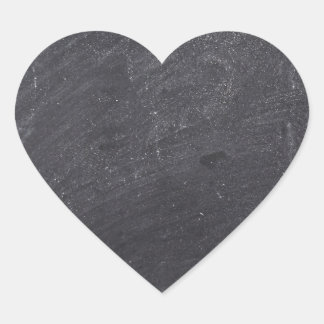 Benutzerdefinierter Chalkboard-Hintergrund Herz-Aufkleber