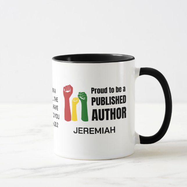 Benutzerdefinierter Christlicher STRECKENBLACK-PUB Tasse (Rechts)