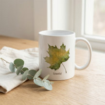 Benutzerdefinierter Dankbarer Herbst-Wasserfarben-