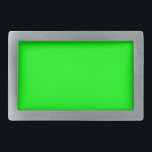 Benutzerdefinierter Designer für grüne Farbe Rechteckige Gürtelschnalle<br><div class="desc">Benutzerdefinierter Designer für grüne Farbe</div>