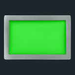 Benutzerdefinierter Designer für grüne Farbe Rechteckige Gürtelschnalle<br><div class="desc">Benutzerdefinierter Designer für grüne Farbe</div>