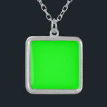 Benutzerdefinierter Designer für grüne Farbe Versilberte Kette<br><div class="desc">Benutzerdefinierter Designer für grüne Farbe</div>