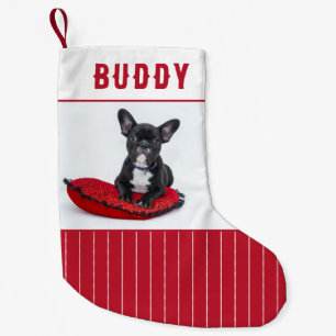 Benutzerdefinierter Dogenname und Personalisiertes Kleiner Weihnachtsstrumpf