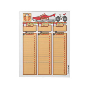 Benutzerdefinierter Editor für den Planer "Gesunde Notizblock