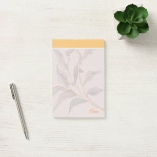 Benutzerdefinierter einfacher Hintergrund Cute gel Post-it Klebezettel