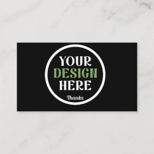 benutzerdefinierter, einzigartiger, eleganter & mi visitenkarte