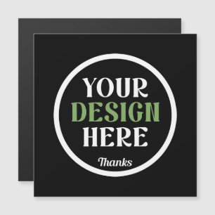 benutzerdefinierter, einzigartiger, eleganter und  magneteinladung