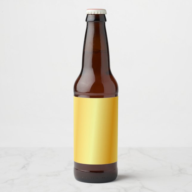 Benutzerdefinierter eleganter Glamour für Blank-Lo Bierflaschenetikett (Vorderseite)