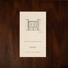 Benutzerdefinierter Ex Libris-Bookplate-Aufkleber  Rechteckiger Aufkleber