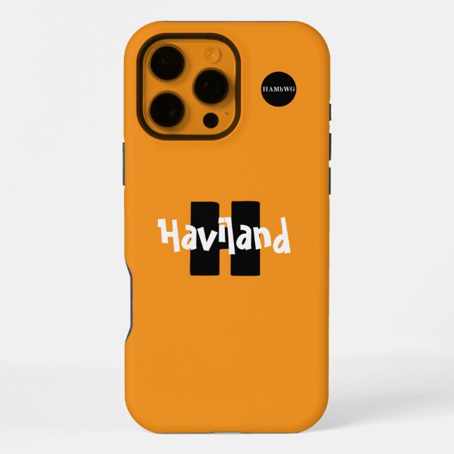 Benutzerdefinierter Fall für Handys HAMbWG iPhone 16 Pro Max Hülle (Rückseite)