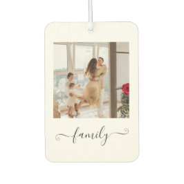 Benutzerdefinierter Familienfoto-Erfischer Autolufterfrischer