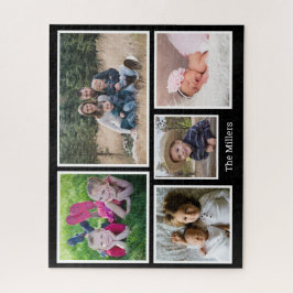 Benutzerdefinierter Familienname 5 FotoCollage