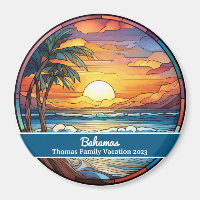 Benutzerdefinierter Familienurlaub Bahamas Faux-Bu