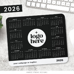 Benutzerdefinierter Farbkalender 2026 für Unterneh Mousepad