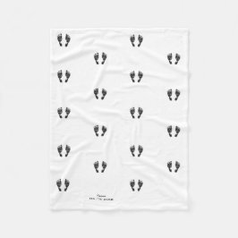 Benutzerdefinierter Footprint | Hochladen des Baby Fleecedecke