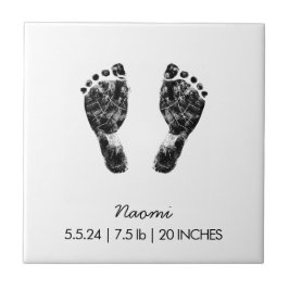 Benutzerdefinierter Footprint | Hochladen des Baby Fliese