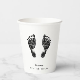 Benutzerdefinierter Footprint | Hochladen des Baby Pappbecher