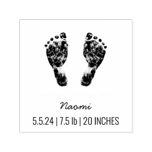 Benutzerdefinierter Footprint   Hochladen des Baby Permastempel