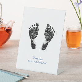 Benutzerdefinierter Footprint | Hochladen des Baby Sockelschild