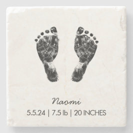 Benutzerdefinierter Footprint | Hochladen des Baby Steinuntersetzer