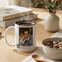 Benutzerdefinierter Foto-Becher 'Bester Vater alle