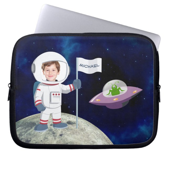 Benutzerdefinierter Foto-Bereich auf Mondkids Laptopschutzhülle (Vorderseite)