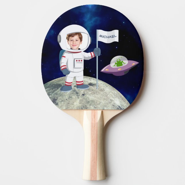 Benutzerdefinierter Foto-Bereich auf Mondkids Tischtennis Schläger (Vorderseite)