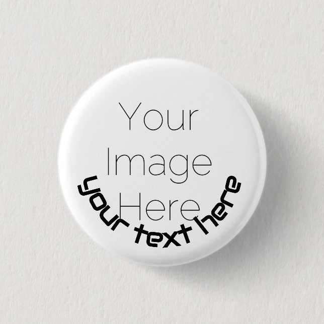 Benutzerdefinierter Foto-Button-Anstecker – Person Button (Vorderseite)