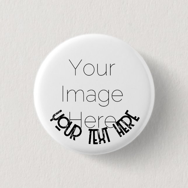 Benutzerdefinierter Foto-Button-Anstecker – Person Button (Vorderseite)