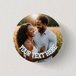 Benutzerdefinierter Foto-Button-Anstecker – Person Button