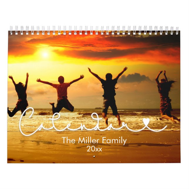 Benutzerdefinierter Foto-Kalender, Bearbeitbarer K Kalender (Titelbild)
