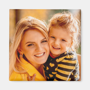 Benutzerdefinierter Foto-Logo-Kunstwerk-Upload Magnet