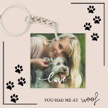 Benutzerdefinierter Foto-Mama-Schlüsselanhänger Schlüsselanhänger<br><div class="desc">Mama-Foto-Schlüsselanhänger für Hunde. Der ideale Weg,  um Ihr geliebtes Haustier nah zu Ihnen behalten,  wo immer Sie hingehen. Laden Sie ein Foto von Ihnen und Ihrem Hund hoch und feiern Sie die unzerbrechliche Bindung zwischen Ihnen und Ihrem Hund mit einem benutzerdefinierten Foto Schlüsselanhänger.</div>