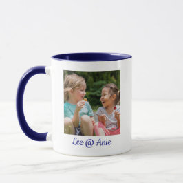 Benutzerdefinierter Foto-Mug mit Namen der besten Tasse